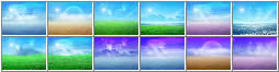 sky background