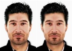 ˹¹  smooth face