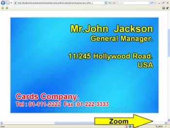 make business card