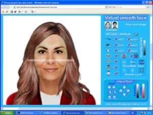 ˹¹ virtual face smooth