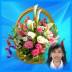 free ecard eflower animated (add photo) 1