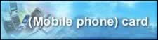 business card background mobilephone